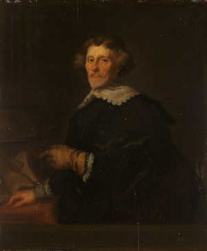 P.C. Hooft Nederlandse toneelschrijver schilderij van Joachim von Sandrart