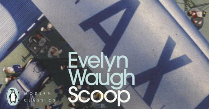 Scoop roman uit 1958 van de Engelse schrijver Evelyn Waugh