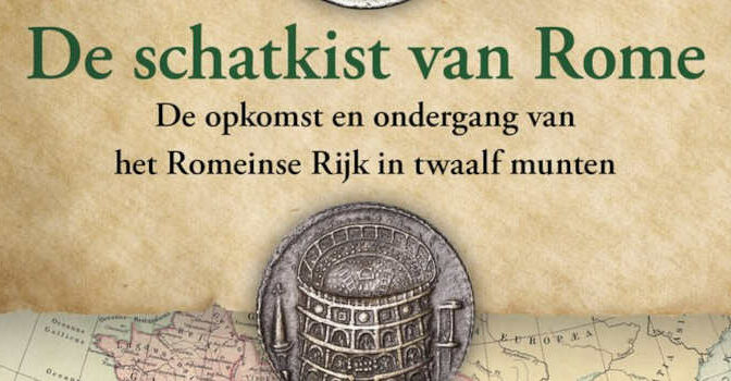 De schatkist van Rome boek van Gareth Harney opkomst en ondergang van het Romeinse Rijk in twaal munten