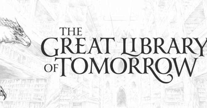 The great library of tomorrow Het boek der wijsheid fantasyboek van Rosalia Aguilar Solace