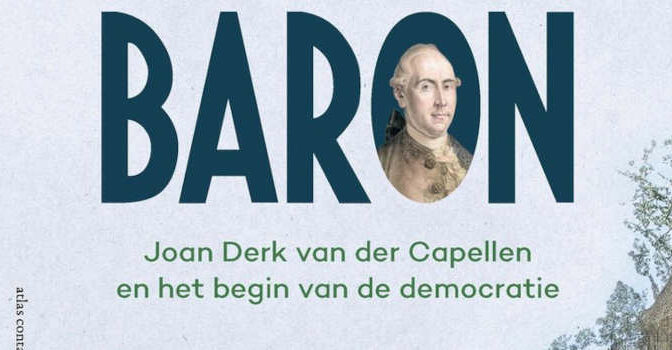 De burgerbaron boek van Luc Panhuysen over Joan Derk van der Capellen