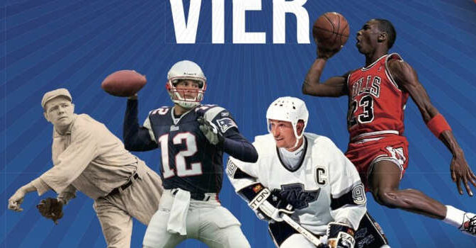 De grote vier nieuw boek van Mart Smeets over basketbal, honkbal, ijshockey en American Football