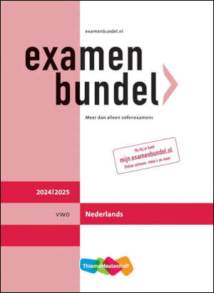 Examenbundel vwo Nederlands 2024-2025 informatie