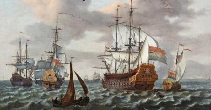 Friezen op zee boek van Jan Auke Walburg