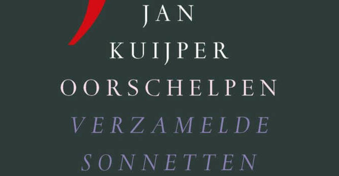 Oorschelpen boek met de verzamelde sonnetten van Jan Kuijper