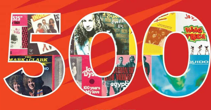 500 unieke One Hit Wonders muziekboek van Denis Michiels