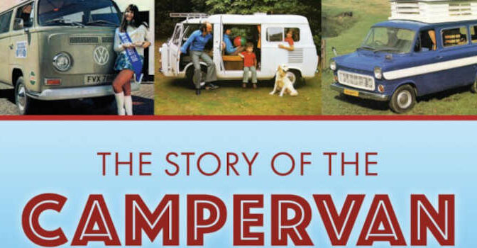 The Story of the Campervan boek van Andrew Jenkinson over de geschiedenis van de camper