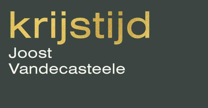 Krijstijd memoir over de zieke dochter van de Vlaamse schrijver Joost Vandecasteele